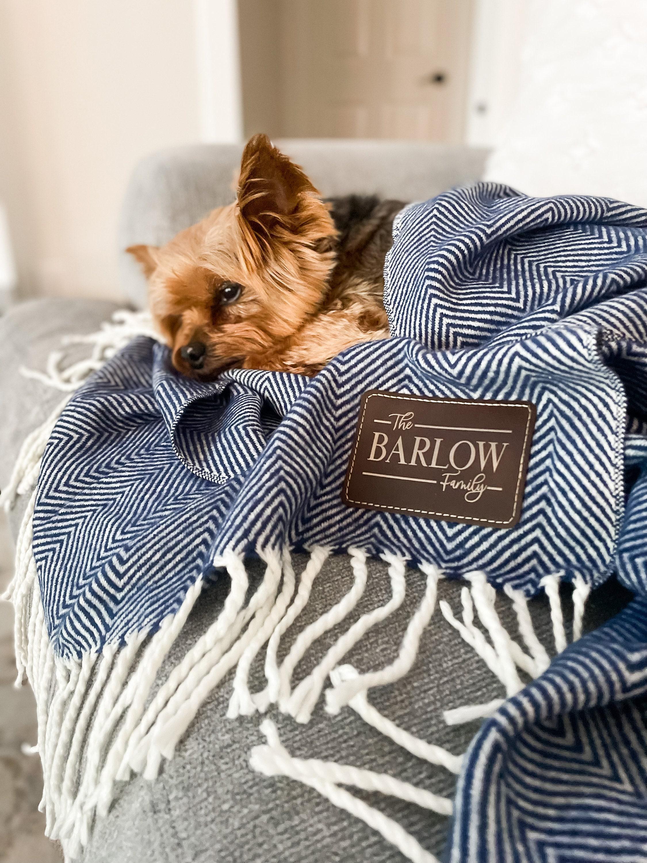 Personalized Blankets, Cable Knit & Custom Name | LLD Gifts – LLD