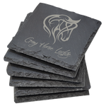 Personalize Slate Coasters Set of 6