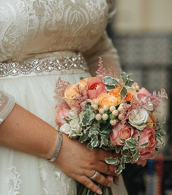 Rose Gold Crystal Bridal Belt  Oakley
