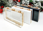 Personalized Clear Acrylic  Bag