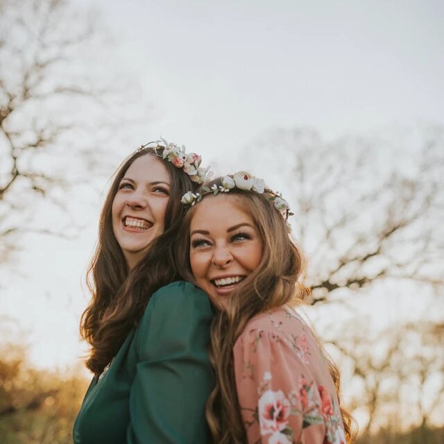 Wedding Halo Flower Crown Gift for Her Birthday Gift Boho Tiara Rustic Bridesmaid Fairycore Hair Accessories Woodland Wreath