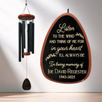Personalized Gift Memorial Wind Chimes Garden Decor Sympathy Gifts Wind Chime Pet Memorial Gift Bereavement Gift Custom Sign Unique Gift