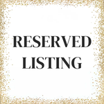 Reserved listing for Alison