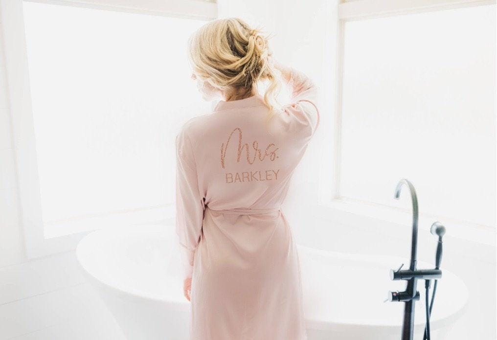 bridesmaid robes, bridal shower gift, bridal shower, bride gift, bridal party gifts, bridal robe, maid of honor gift, mother of the bride, kimono robe, gift for bride, bride robe, satin robe, satin bride robe