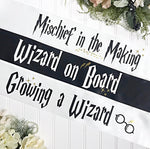 mommy to be, harry potter sash, baby shower, it&