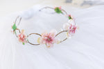 gifts for mom, gifts for her, hair accessories, flower girl dress, baby shower gift, flower crown,
artificial flowers, wedding accessories, bridal headpiece, birthday crown, wedding headband, boho bridal crown, first communion