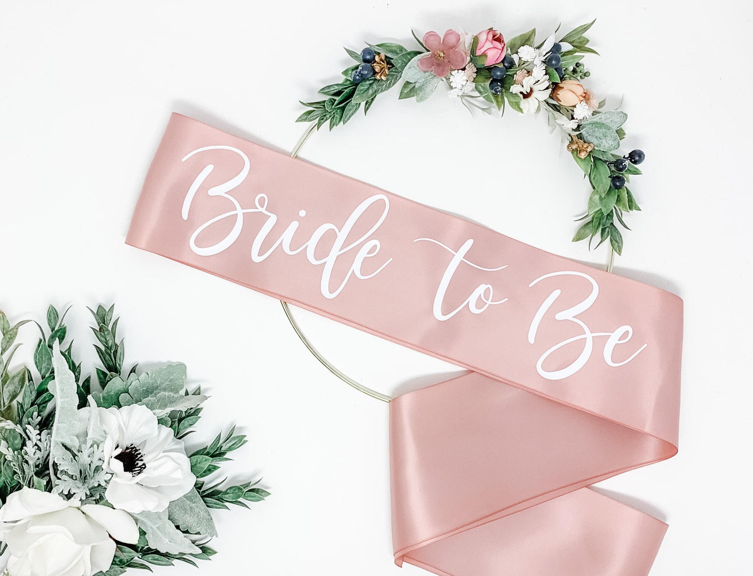 Bride to Be Bachelorette Sash  Satin