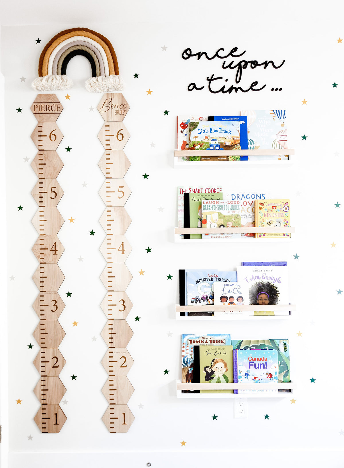 wood growth chart, hexagon growth chart, baby shower, nursery decor, baby shower gift, wall
hanging, 1st birthday gift, growth chart, baby boy gift, baby girl gift, first birthday, wall decal,
wood sign