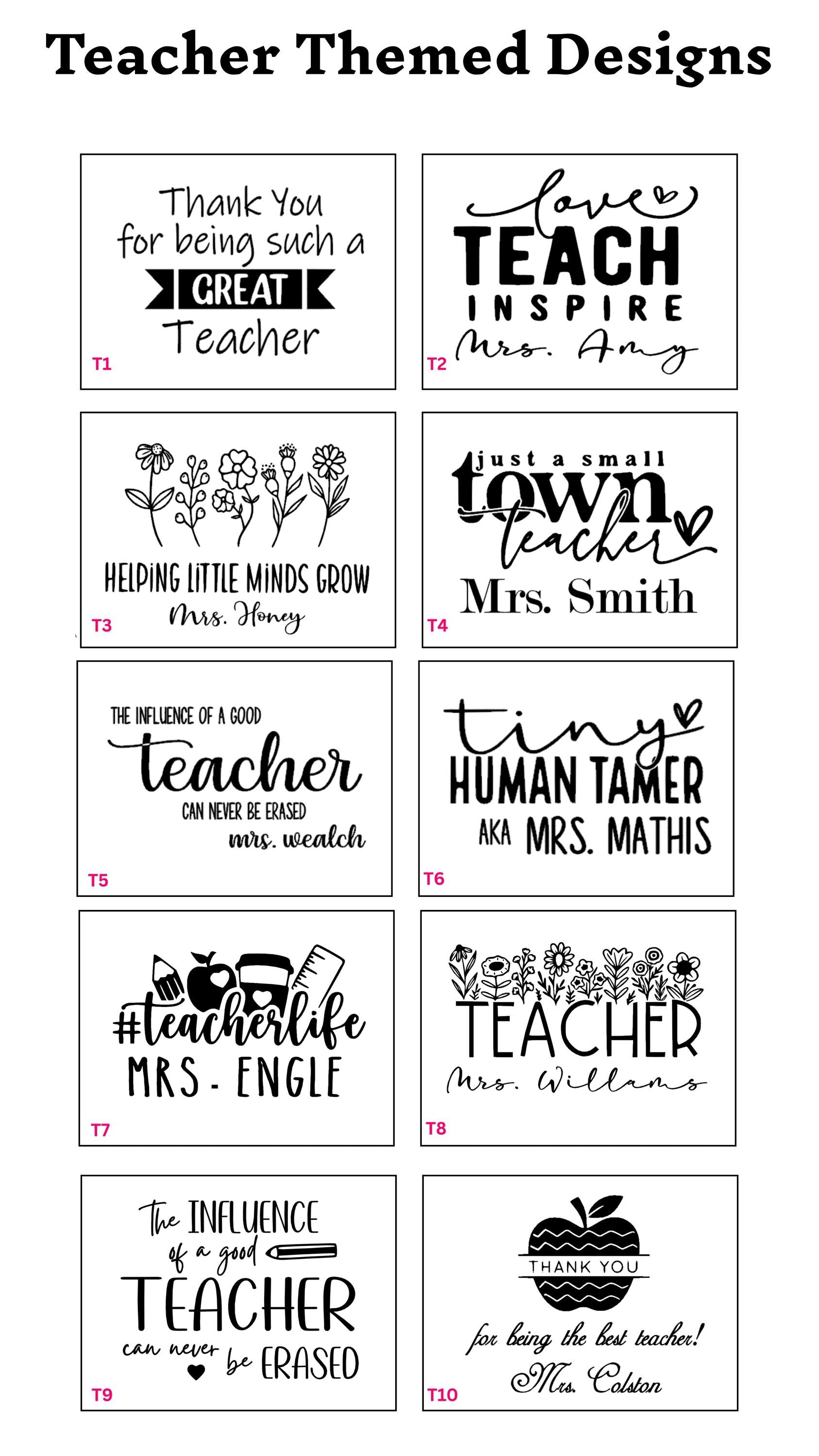 a bunch of different types of lettering on a sheet of paper