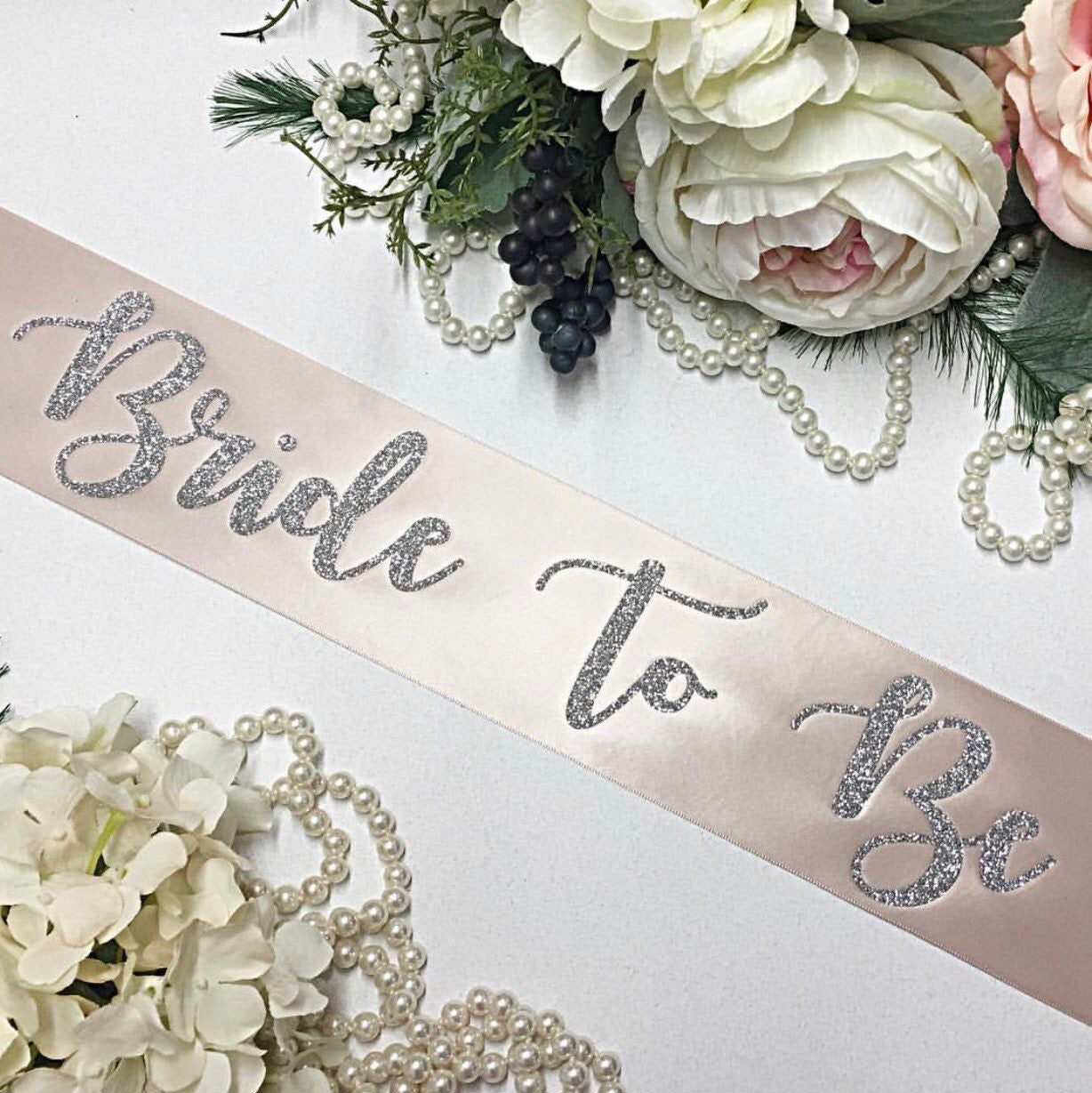 Satin Bachelorette Sash - Bride To Be - Bride To Be Sash - Bridal Shower Sash - Bachelorette Party - Gift for Bride