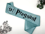 mommy to be, harry potter sash, baby shower, it&