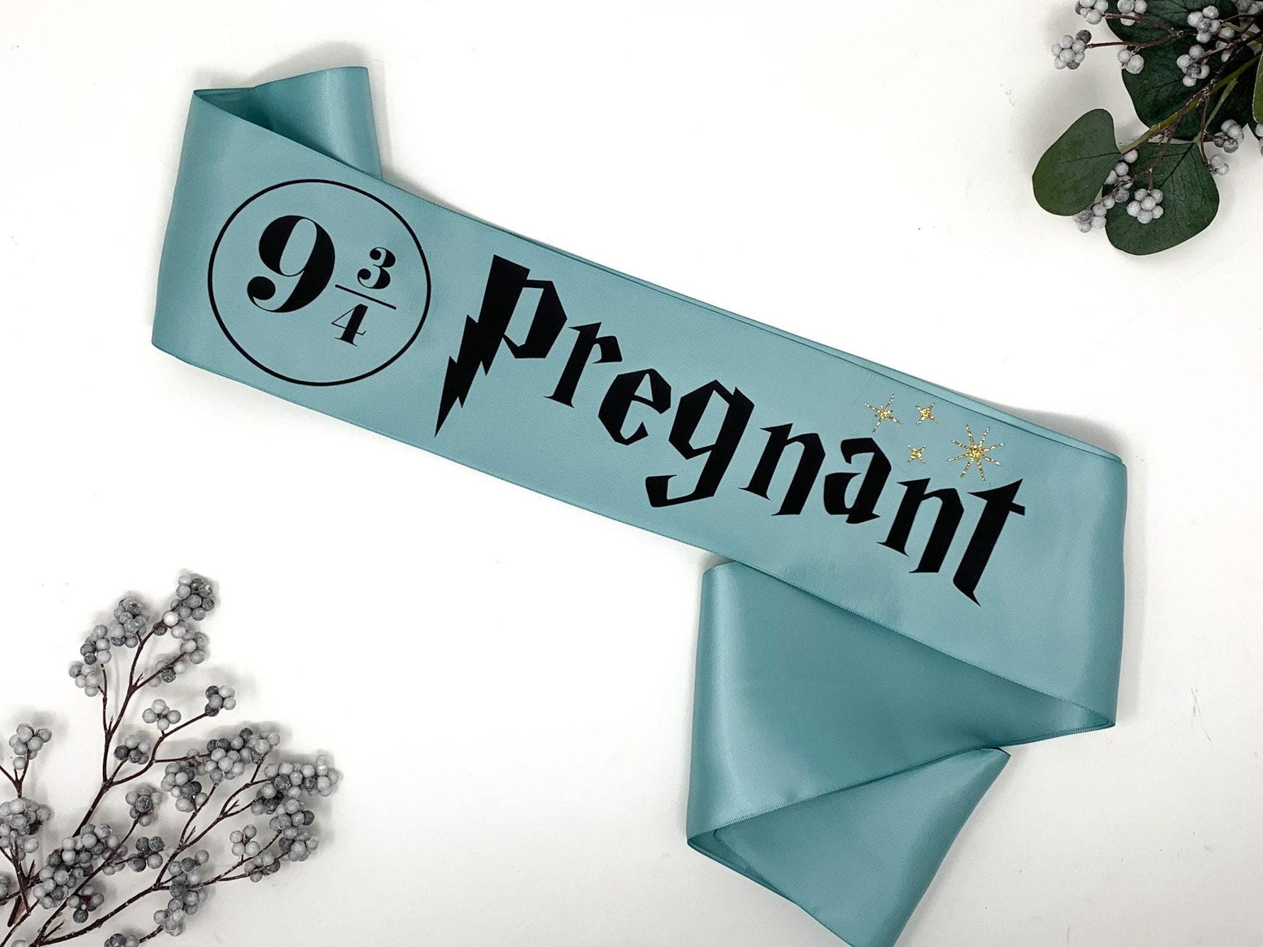 mommy to be, harry potter sash, baby shower, it&