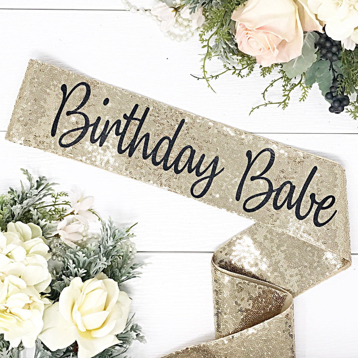 sequin birthday sash, rose gold sequin birthday sash, birthday 21st birthday sash, 30th birthday, 40th birthday