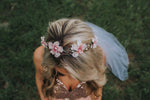 gifts for mom, gifts for her, hair accessories, flower girl dress, baby shower gift, flower crown,
artificial flowers, wedding accessories, bridal headpiece, birthday crown, wedding headband, boho bridal crown, first communion
