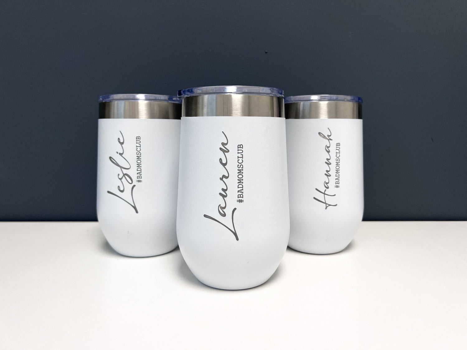 Personalized Wine Tumbler  16oz  Engraved