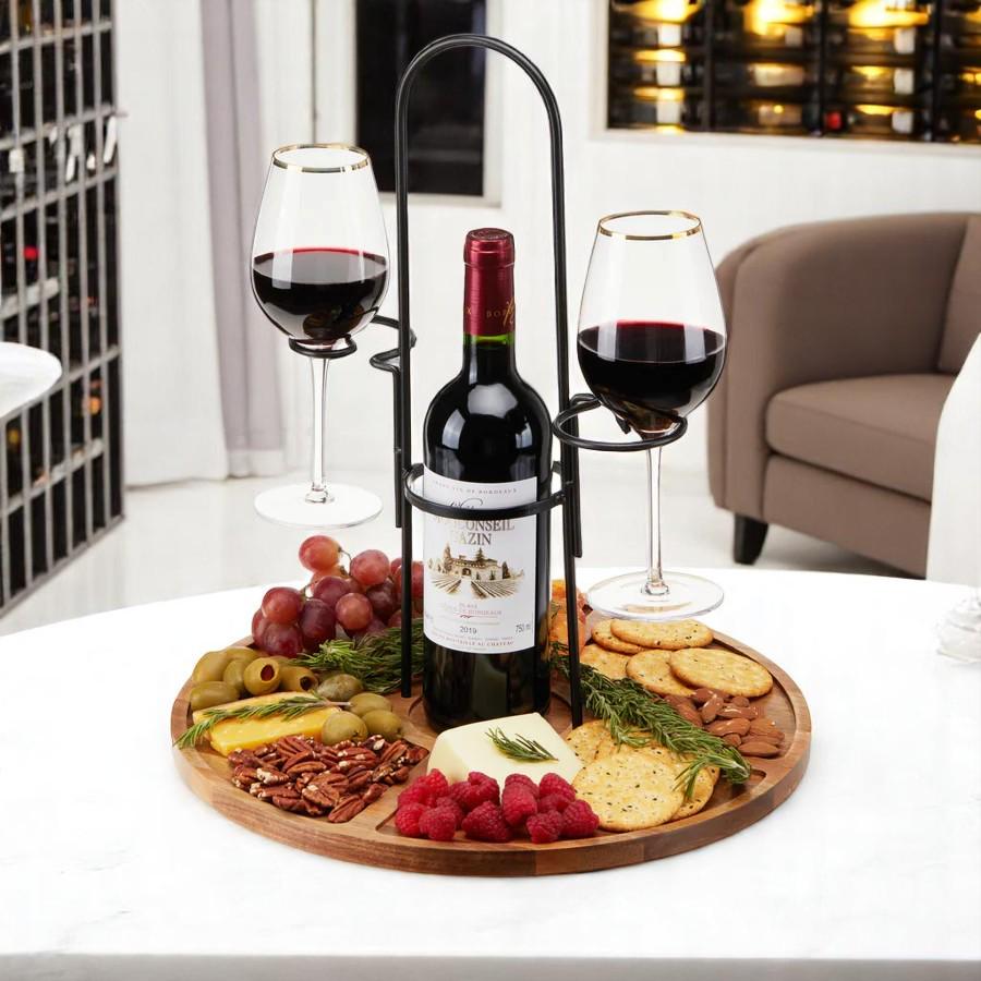 Personalized Wine & Cheese Caddy