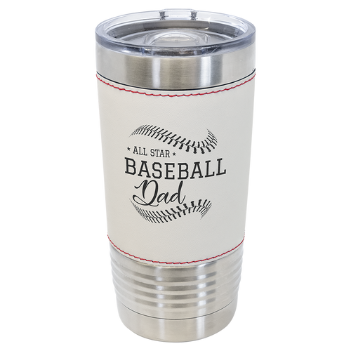 Personalized Leather Tumbler 20oz