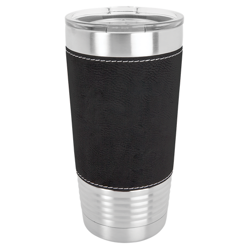 Personalized Leather Tumbler 20oz