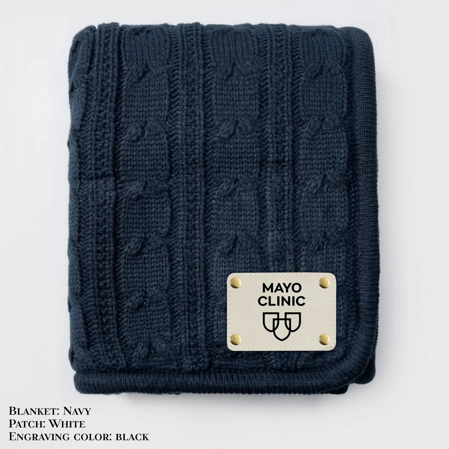 Premium Custom Knit Blanket – Elevated Corporate, Client & Employee Gift