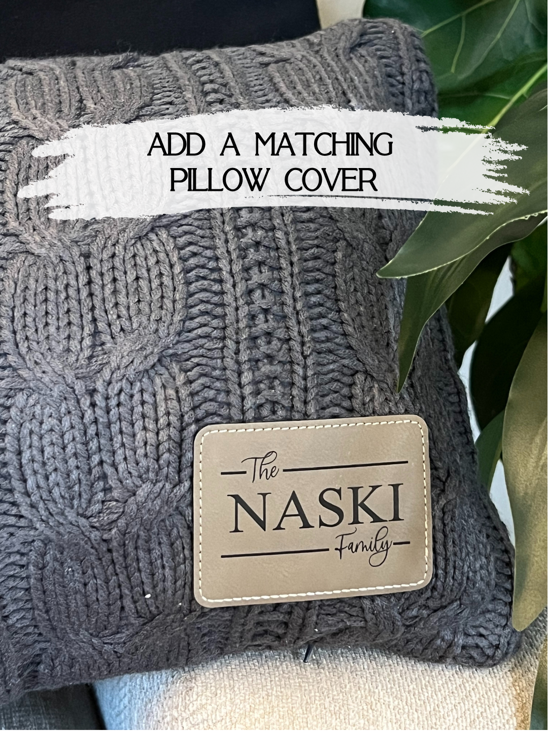 Cable Knit Pillow Cover