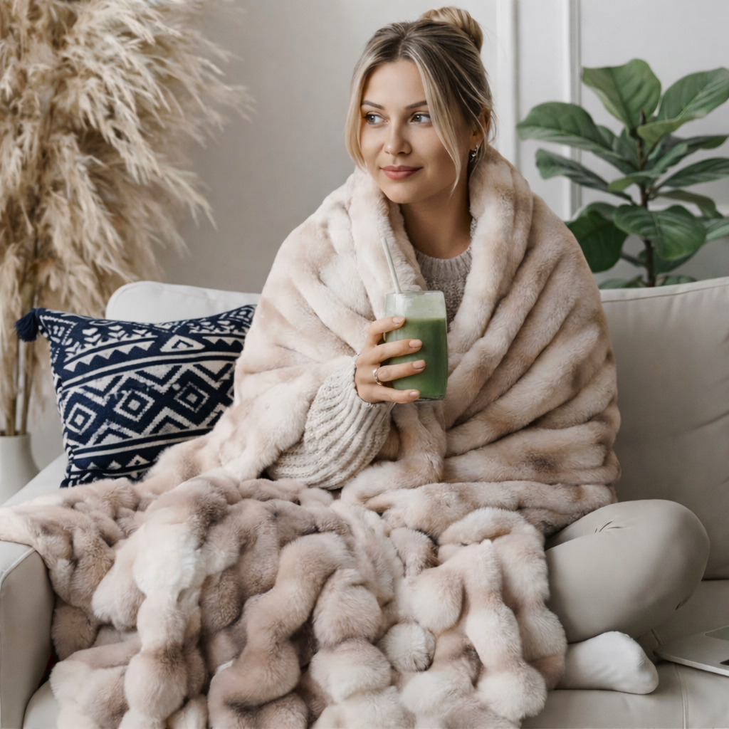 Personalized Fur Blanket