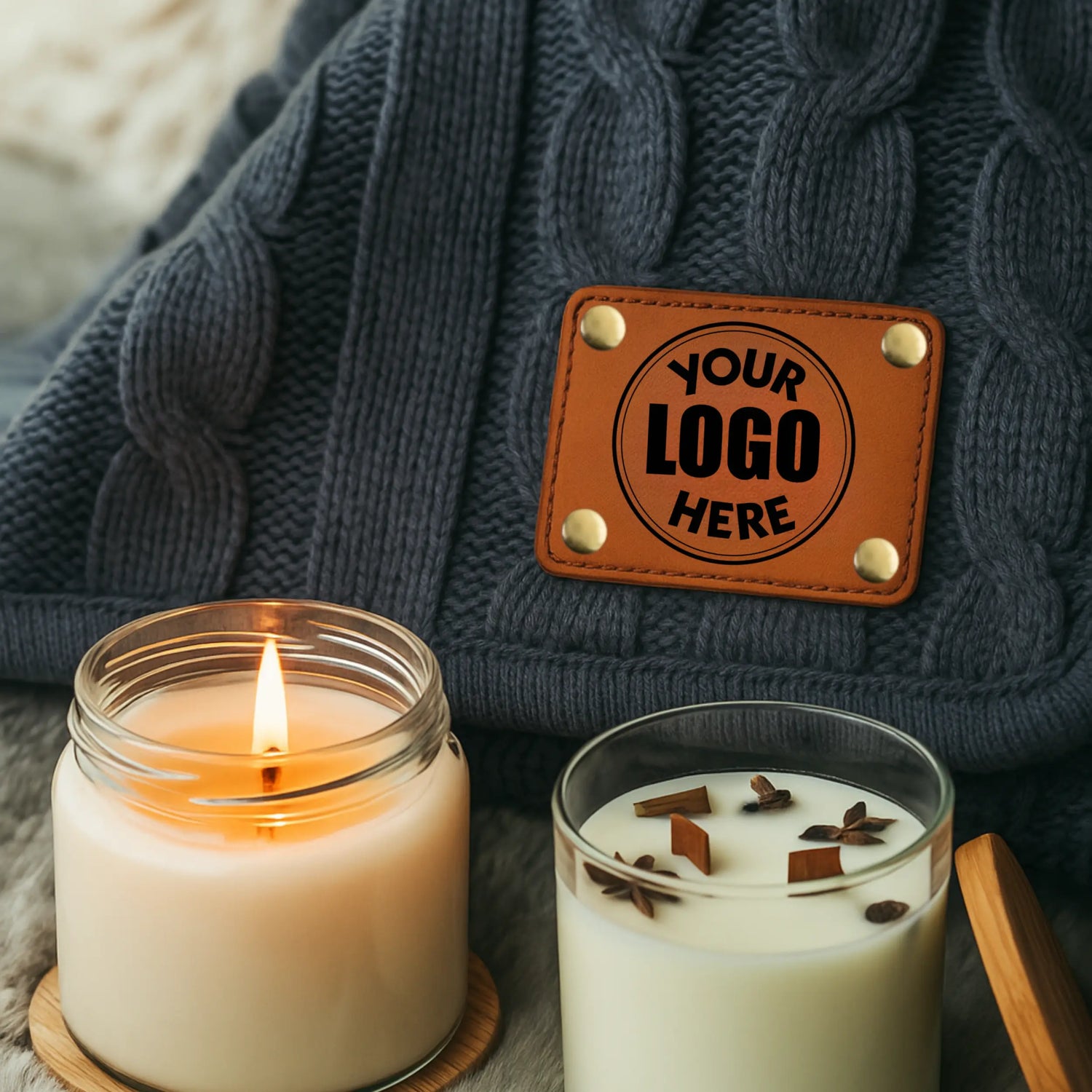 Personalized Cable Knit Blankets for Corporate Gifting – Custom Logo & Bulk Order Knit Throws LLD Gifts - Corporate