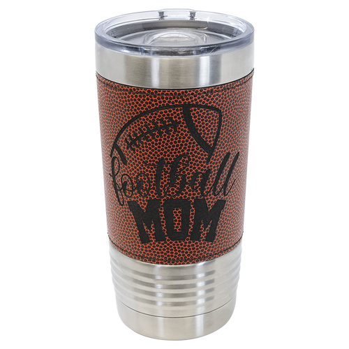 Personalized Leather Tumbler 20oz