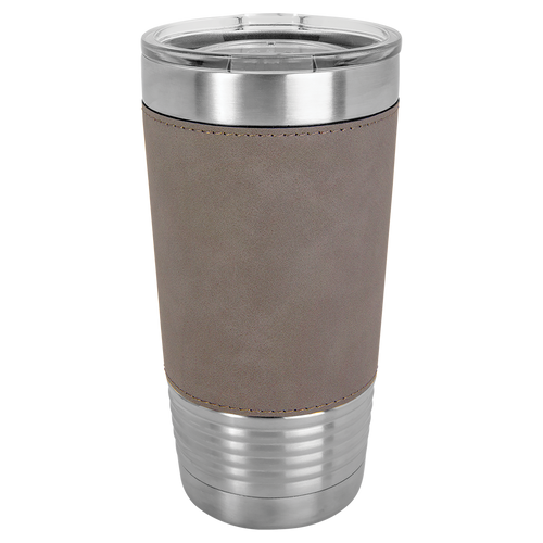 Personalized Leather Tumbler 20oz