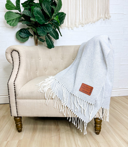 Custom Farmhouse Decor Blanket