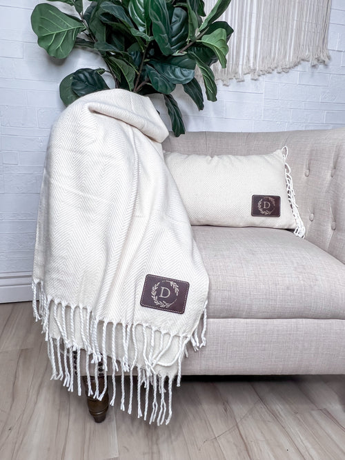 Custom Farmhouse Decor Blanket