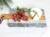 Personalized Marble & Wood Cheese Board - Multicolor