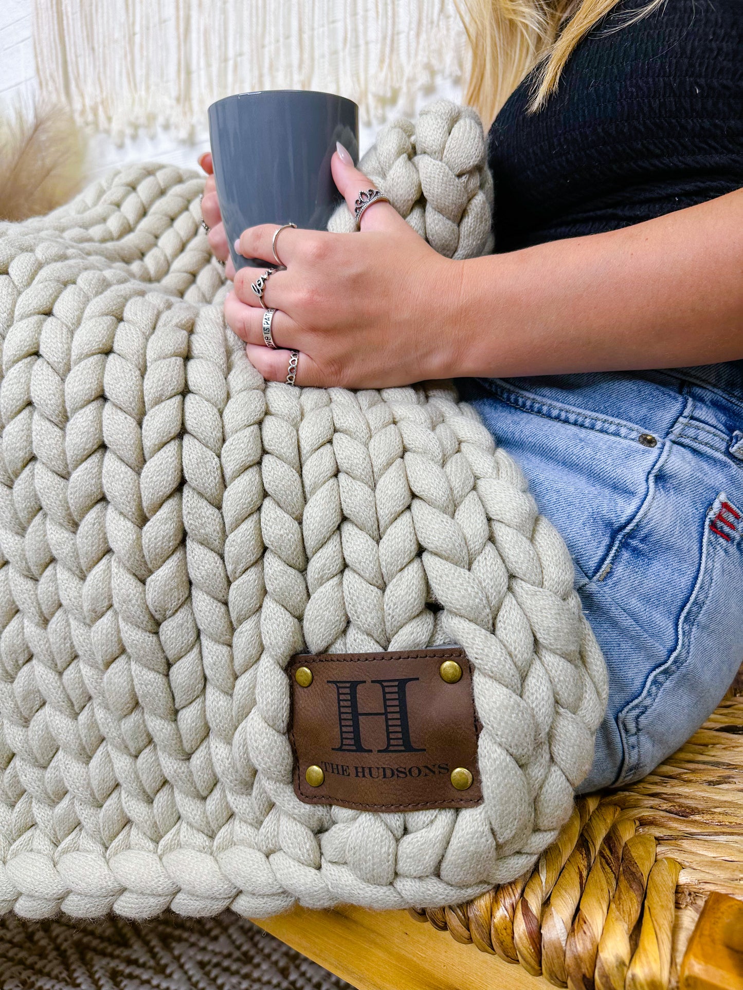 CHUNKY Knit Blanket - JUMBO