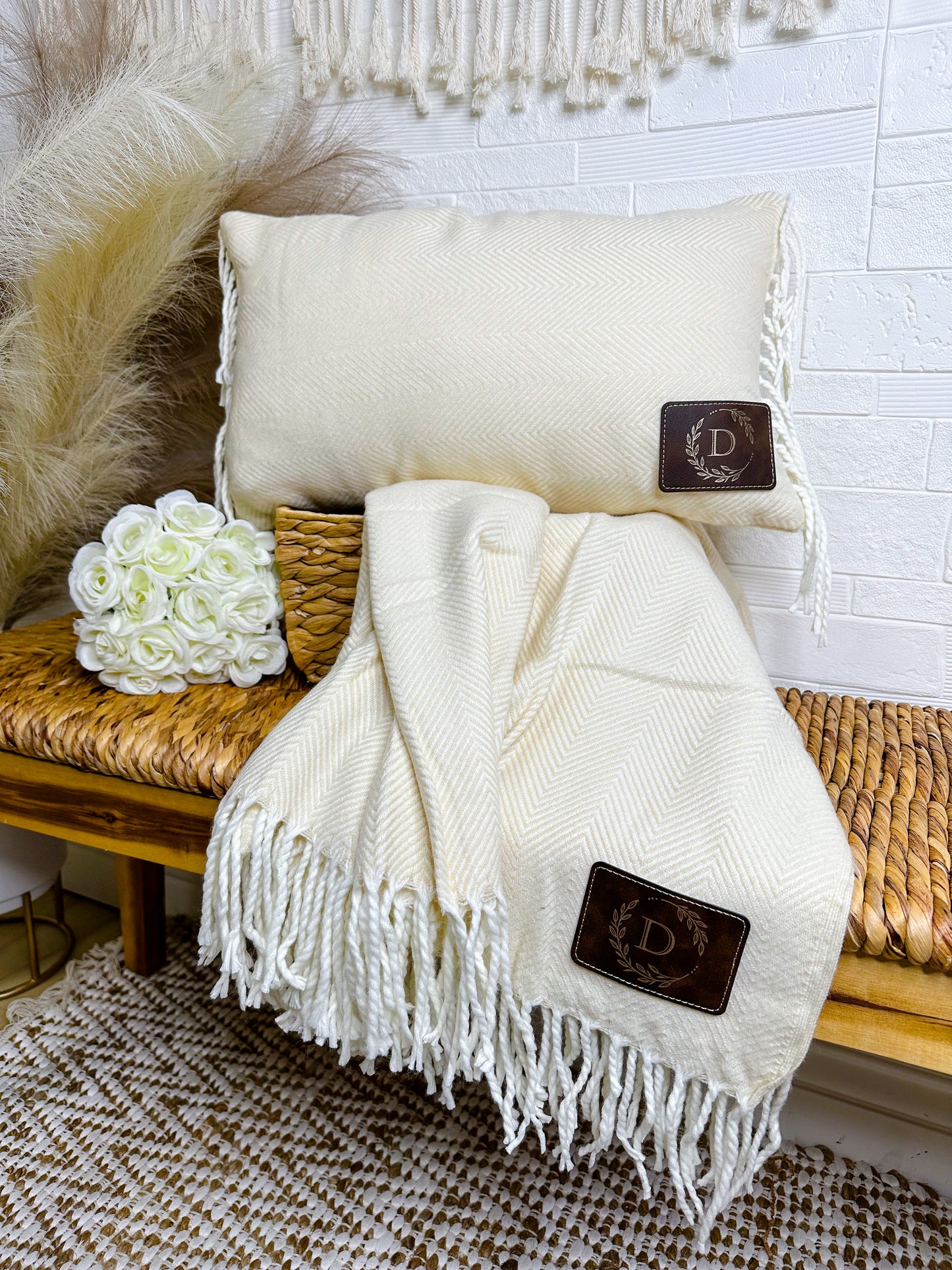 Custom Farmhouse Decor Blanket