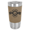 Personalized Leather Tumbler 20oz