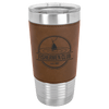 Personalized Leather Tumbler 20oz