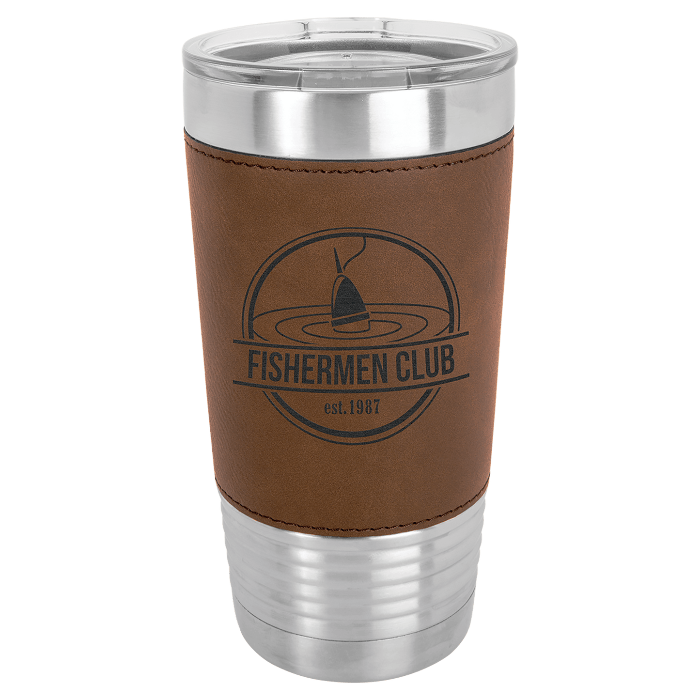 Personalized Leather Tumbler 20oz