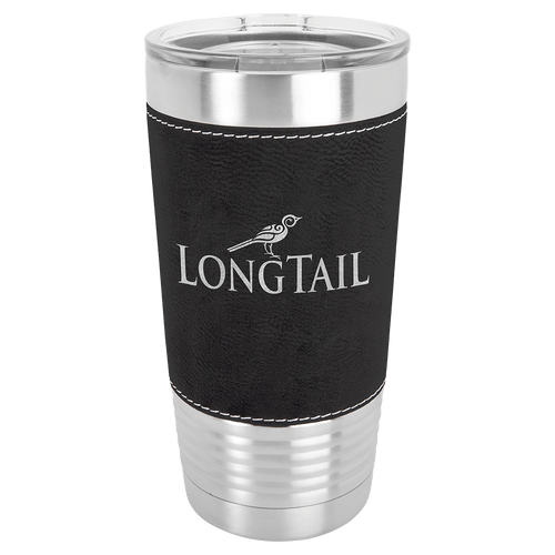 Personalized Leather Tumbler 20oz