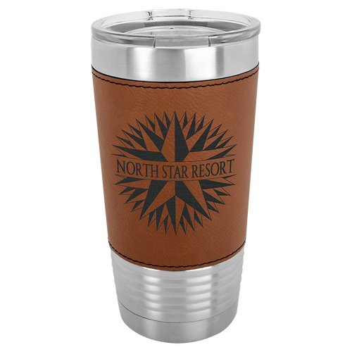 Leather Tumbler - Gift Set