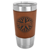 Personalized Leather Tumbler 20oz