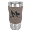 Personalized Leather Tumbler 20oz