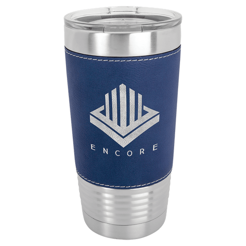 Personalized Leather Tumbler 20oz