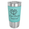 Personalized Leather Tumbler 20oz