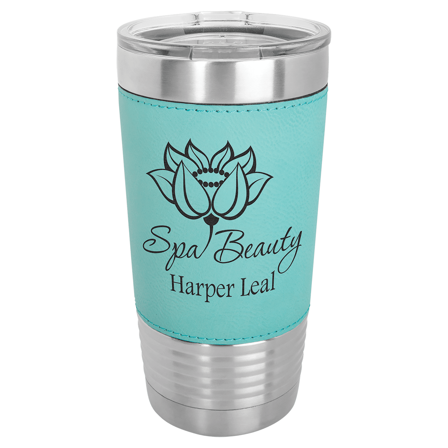 Personalized Leather Tumbler 20oz