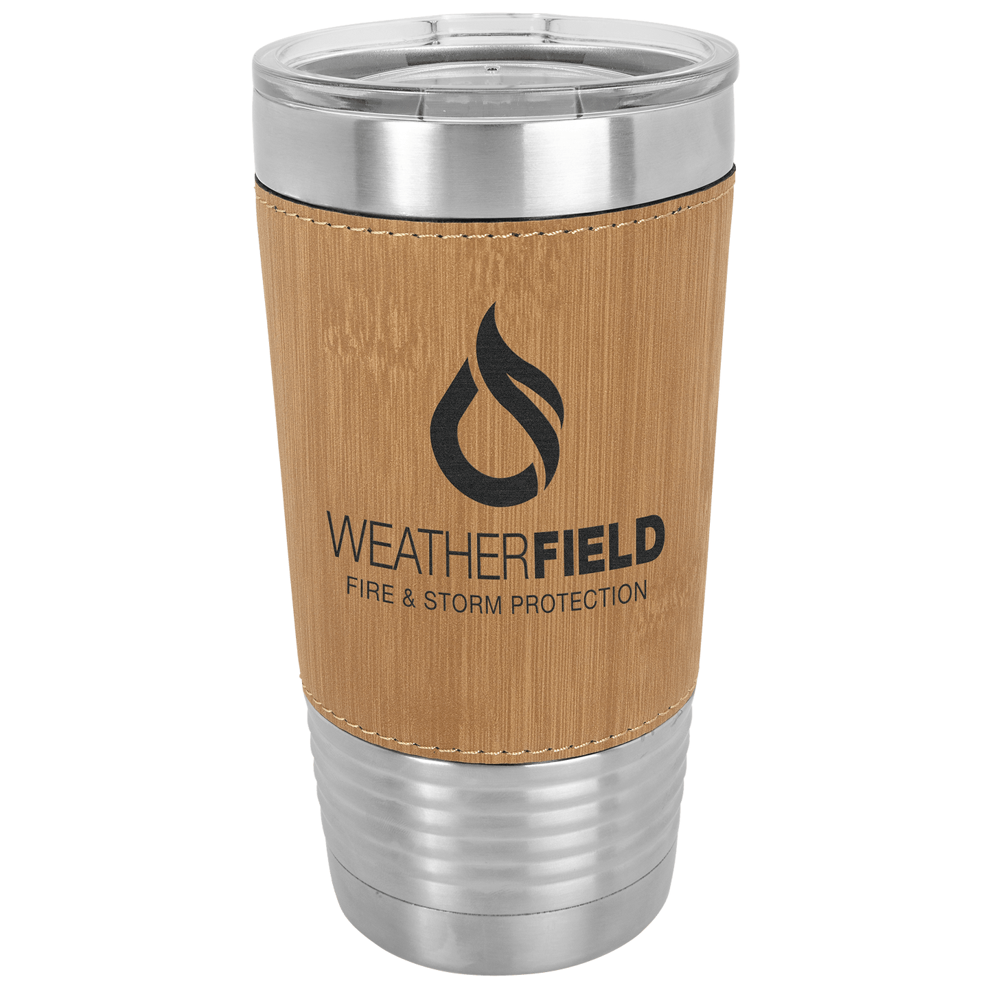 Personalized Leather Tumbler 20oz