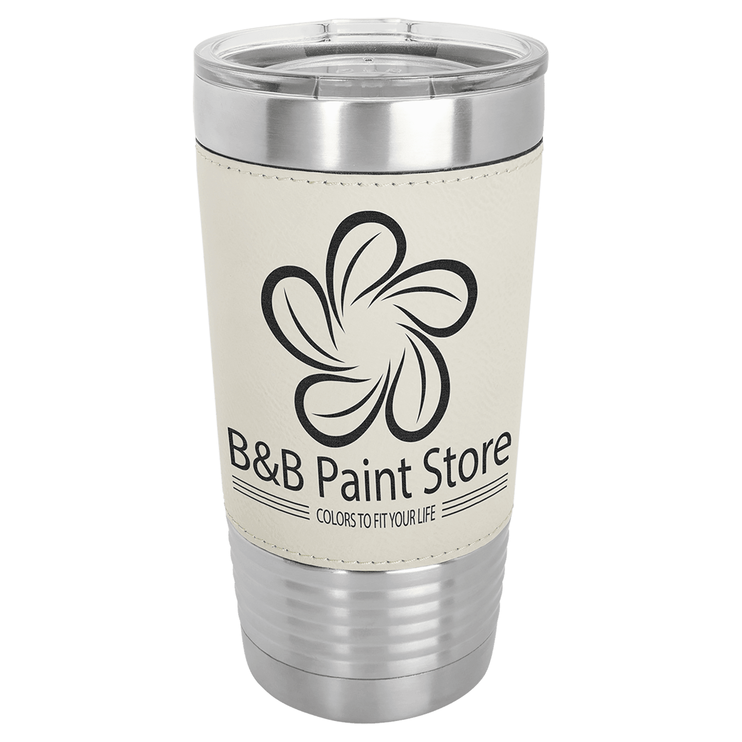 Personalized Leather Tumbler 20oz