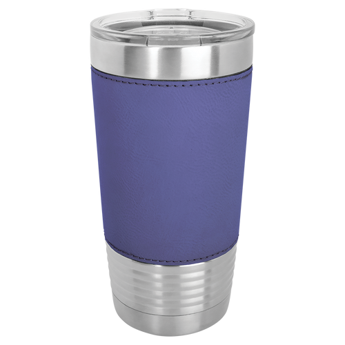 Personalized Leather Tumbler 20oz