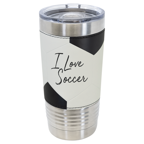 Personalized Leather Tumbler 20oz