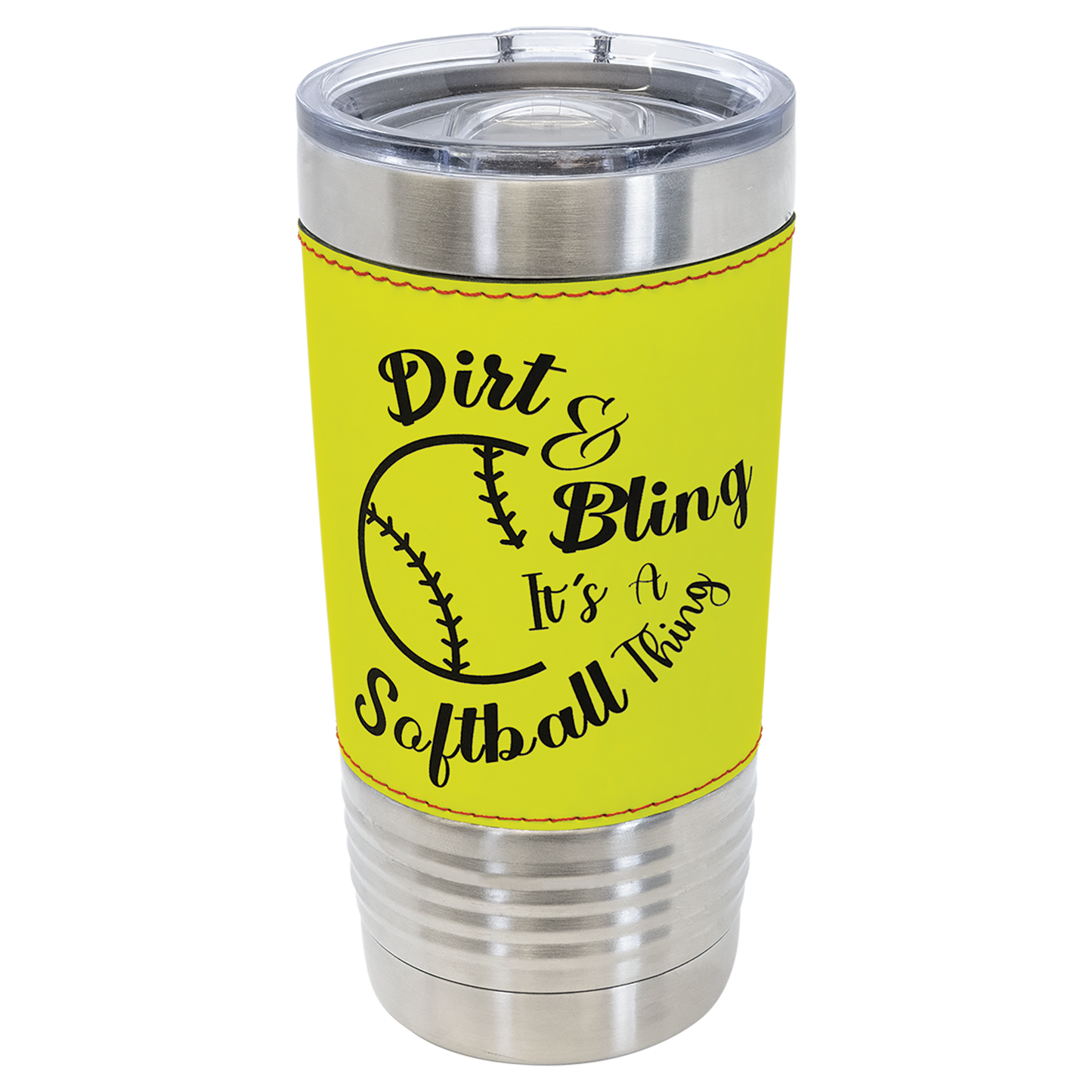 Personalized Leather Tumbler 20oz