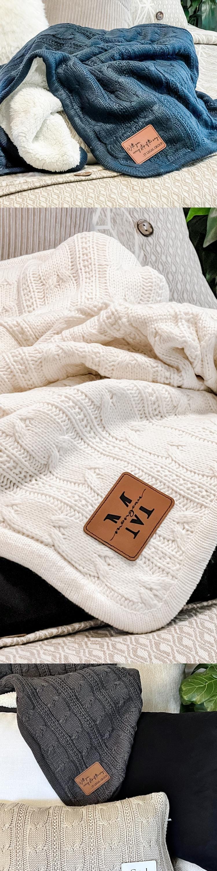 a pile of blankets sitting next to each other