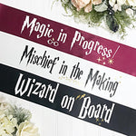 mommy to be, harry potter sash, baby shower, it&